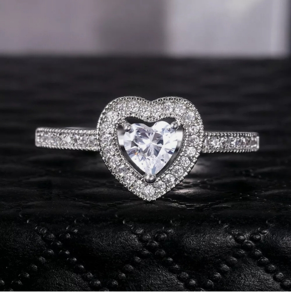 New Eternity Heart Ring - Picture 3 of 9